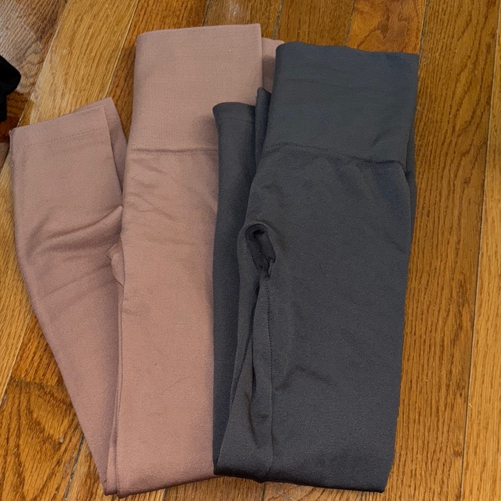2 pairs of Fleece Leggings